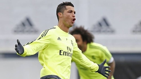 Real Madrid'li oyuncular idmanda coştu