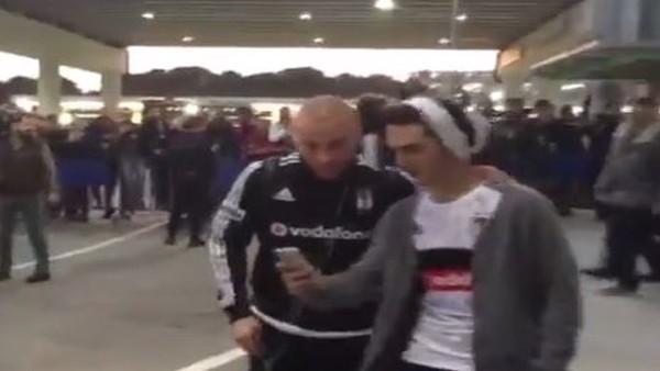 Beşiktaş İzmir'e ulaştı