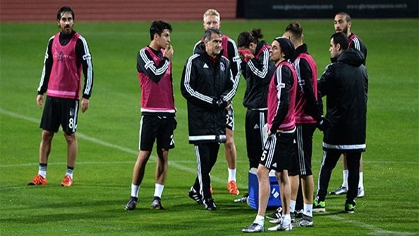 Beşiktaş'ta ikinci yarı hazırlıkları