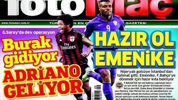 Gazetelerde günün manşetleri (26 Ocak 2015)