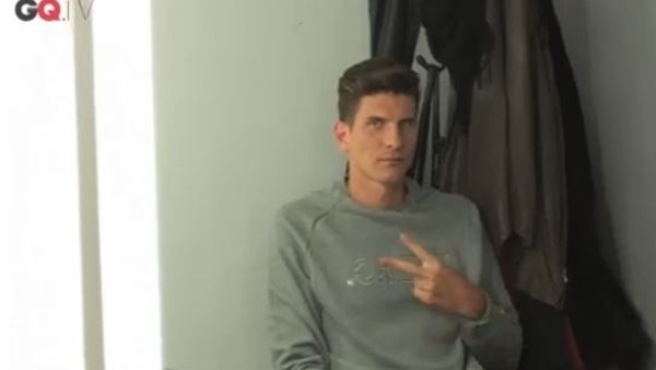 Mario Gomez kamera karşısına geçti