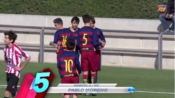 Barçalı gençlerden çılgın goller!