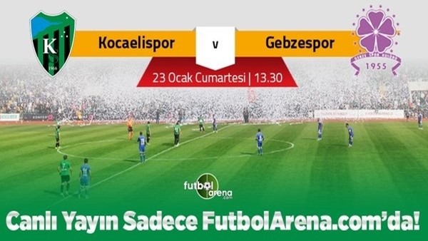 Kocaelispor - Gebzespor / 23.01.2016
