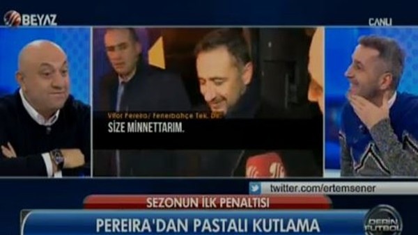 Vitor Pereira'ya pasta hediye ettiler!