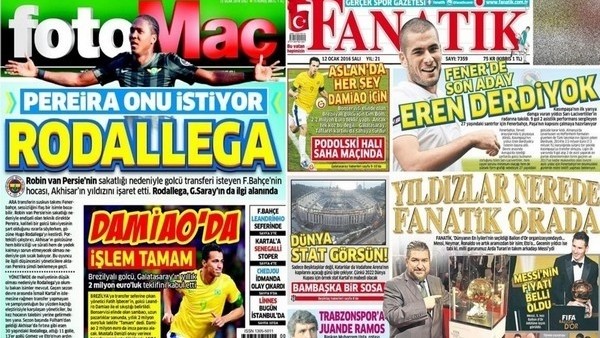 Gazetelerde günün manşetleri (12 Ocak 2016)