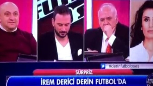 İrem Derici, Derin Futbol için şarkı söyledi