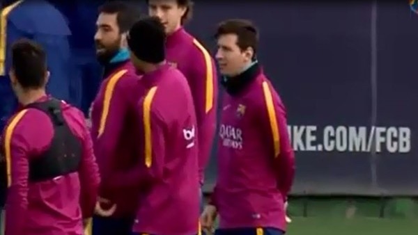 Arda-Neymar şakalaştı, Messi kahkaha attı!
