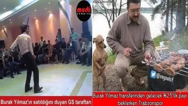 Burak Yılmaz transfer oldu, capsler patladı!