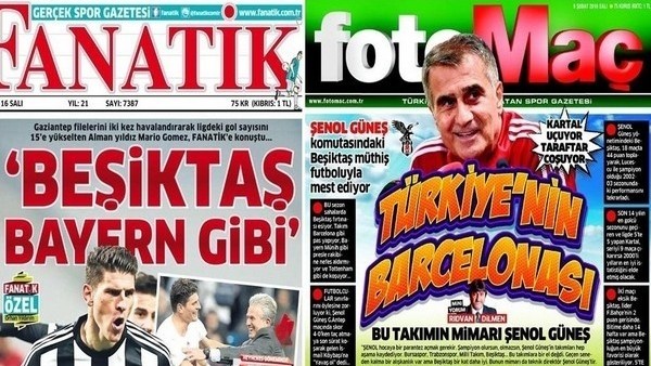 Gazetelerde günün manşetleri (9 Şubat 2016)