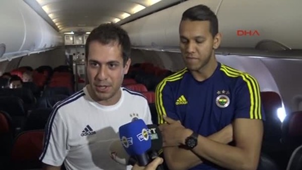 Fenerbahçeli futbolcular rakibi havada öğrendi