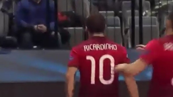 Gökkuşağı çalımı ve muhteşem bir gol