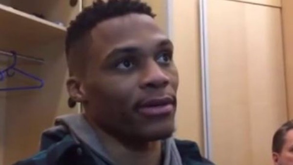 Westbrook'tan Küfür!