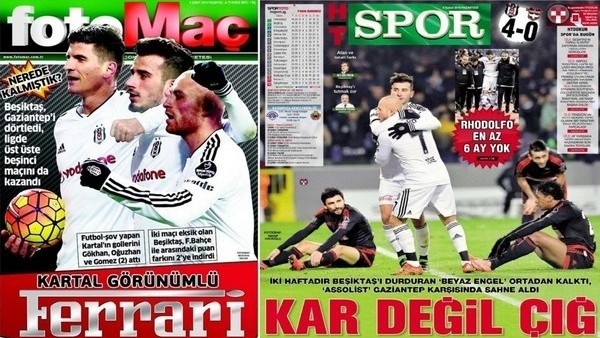 Gazetelerde günün manşetleri (8 Şubat 2016)