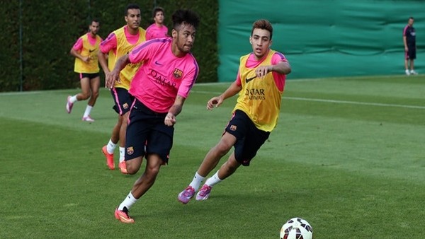 Neymar ve Munir'den 56 dokunuşlu kapışma!