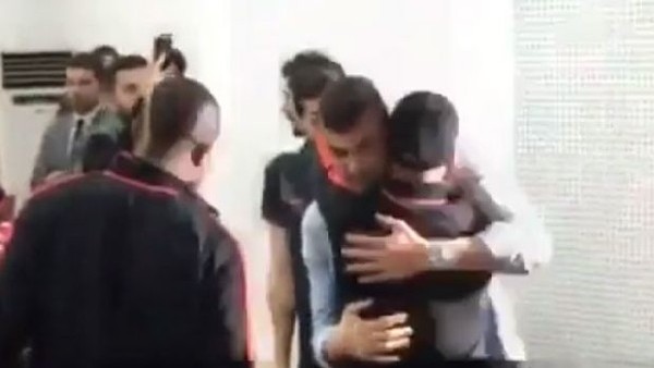 Burak Yılmaz'ın duygusal vedası