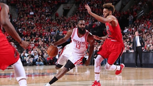 James Harden'ın Portland'a attığı 46 Sayı