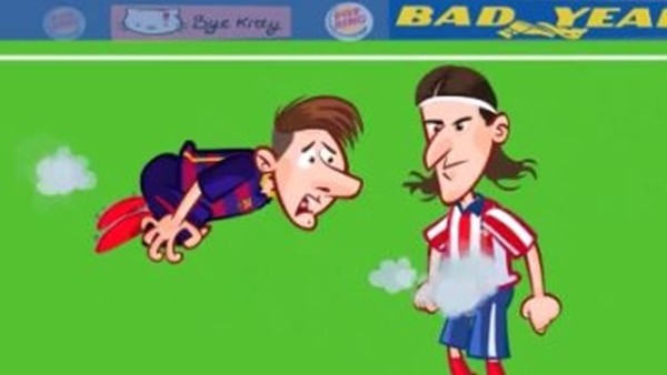 19 saniyede Barcelona -Atletico Madrid maçı!