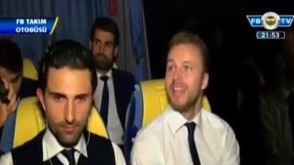 Fenerbahçeli oyuncuların keyfi yerinde!