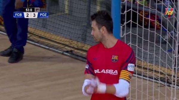 Barcelona Futsal Takımı Kalecisi Geçit Vermedi