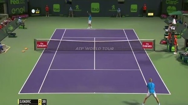 Novak Djokovic'ten Muhteşem Hareket