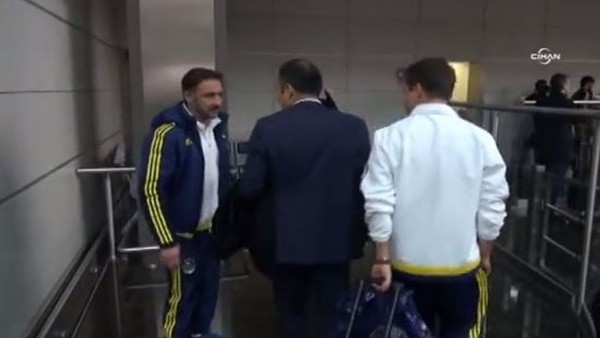 Fenerbahçe, Braga maçı için Portekize gitti