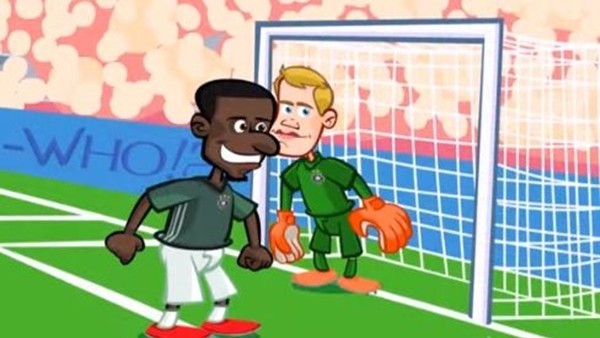 Almanya - İngiltere Maçı Animasyon Film Oldu