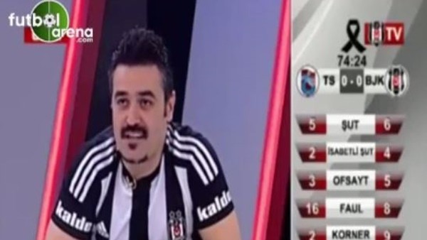 Mario Gomez ve Olcay'ın gollerinde BJKTV spikeri