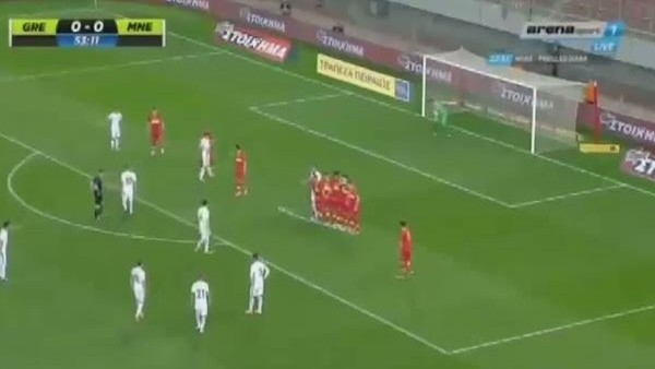 Yunanistan 2-1 Karadağ (Maç Özeti)