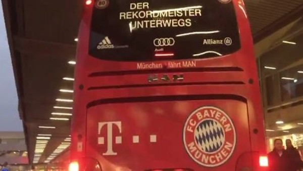 Bayern Münih''in otobüsü bile hızlı!