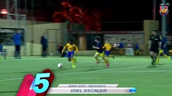 Barça'lı Gençlerden Çılgın Goller