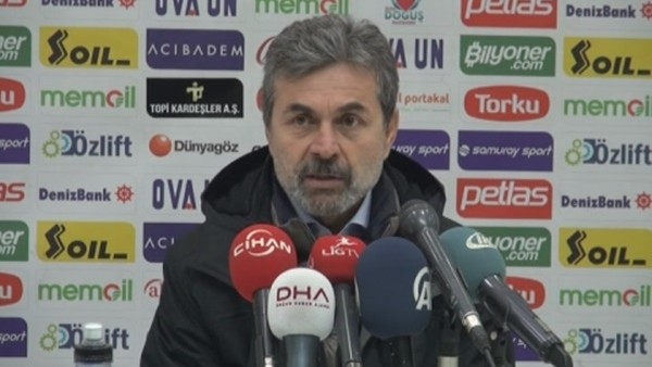 Aykut Kocaman takımından memnun