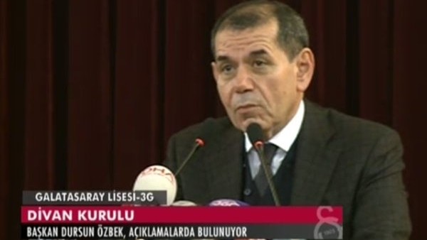 Dursun Özbek: 'Toplam zararımız 164 milyon Euro'