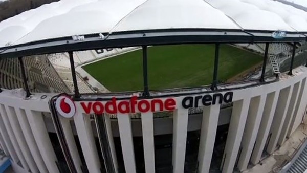 Vodafone Arena'nın Son Hali Havadan Görüntülendi