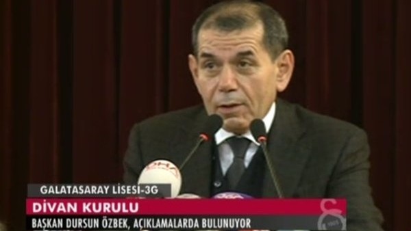 Dursun Özbek: 'Eğer ceza almasaydık...'