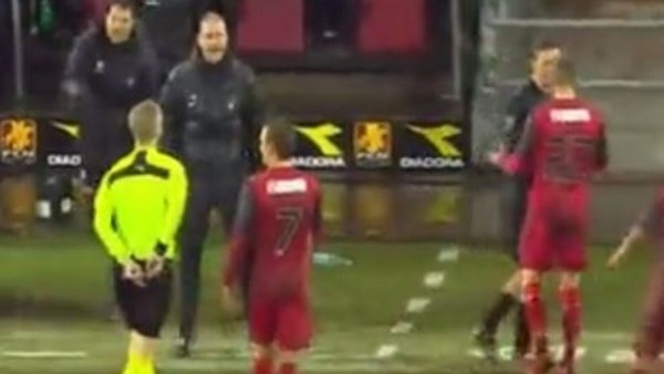 Boks değil futbol maçı!