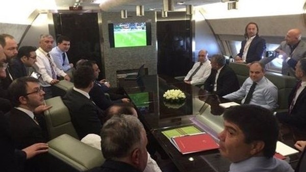 Cumhurbaşkanı Erdoğan gole böyle sevindi