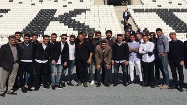 Beşiktaşlı Oyuncular Vodafone Arena'yı Gezdi
