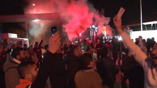 Taraftarlardan Beşiktaş'a büyük destek!