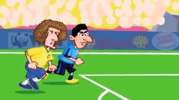 Brezilya - Uruguay Maçı Animasyon Oldu