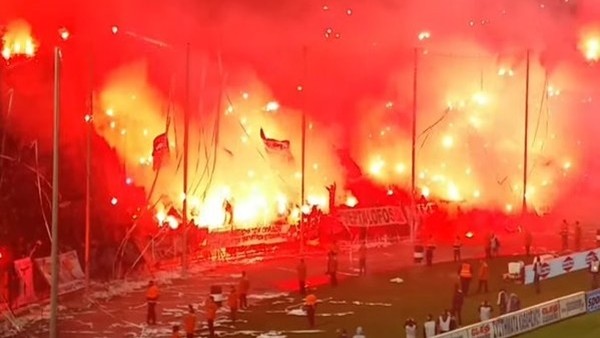 Paok - Olympiakos Maçında Çıkan Olaylar