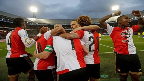Kuyt attı, Feyenoord rahat  kazandı!