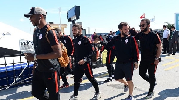 Galatasaraylı futbolcular Bursa'da