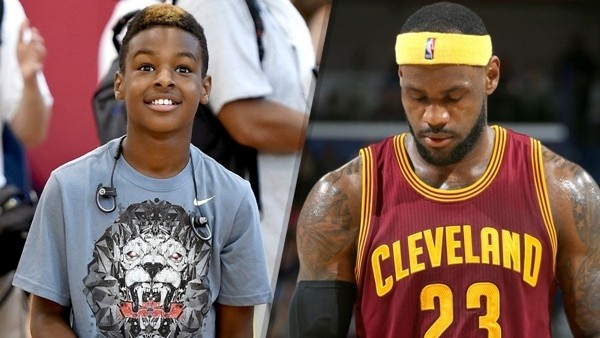 Lebron James'in Oğulları Babalarının İzinde