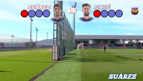 Pique Ve Suarez Antrenmanda Kapıştı