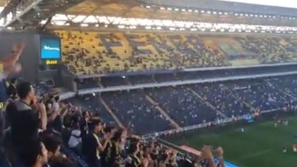 Fenerbahçe tribünlerindeki Ersun Yanal sesleri