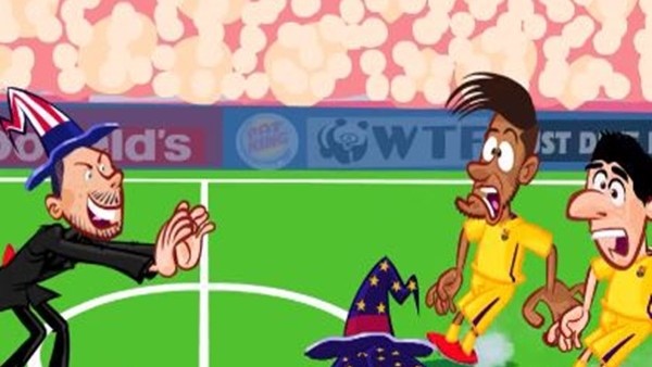 Atletico Madrid - Barcelona Maçı Animasyon Film Oldu