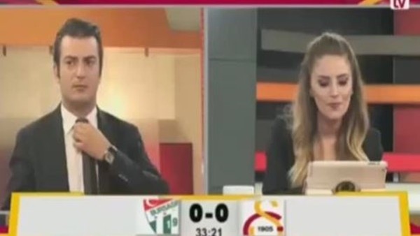 Tomas Sivok'un golünde GS TV spikeri