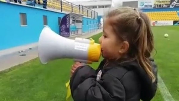 4 Yaşındaki Taraftar Amigo Oldu