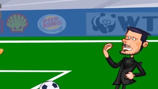 Atletico Madrid - Bayern Münih Maçı Öncesi Animasyon