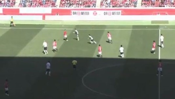 Japonya Ligi'nde akıllara zarar gol